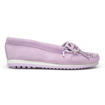 Minnetonka Kilty Plus Moccasin - Lavender