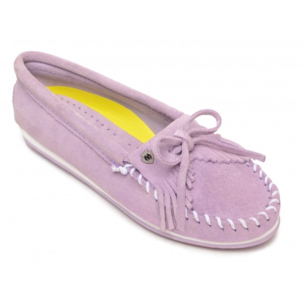 Minnetonka Kilty Plus Moccasin - Lavender - Image 2