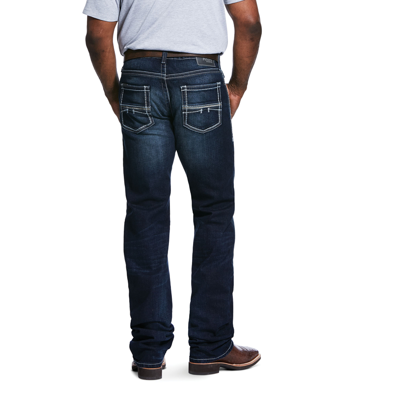 M5 Slim Stretch Coltrane Stackable Straight Leg Jean – Lowry's Western Shop