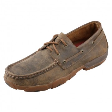 Men's Twisted X Boat Shoe Driving Moc