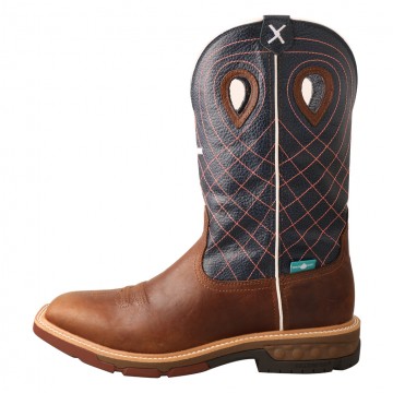 Men's Twisted X Alloy Toe Western Work Boot with CellStretchÂ®