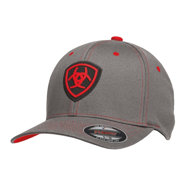 Ariat Gray FlexFit Cap