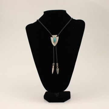 Turquoise Arrowhead Bolo