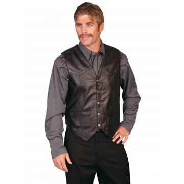 Men's Scully Snap Front Lamb Vest