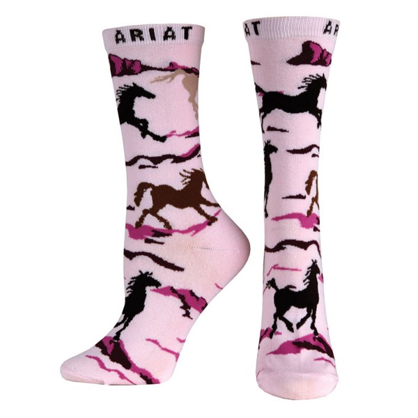 Women's Run Free Horse Socks