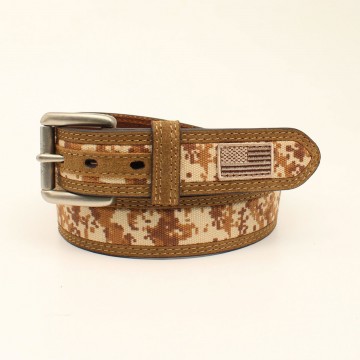 Ariat Camo Flag Belt