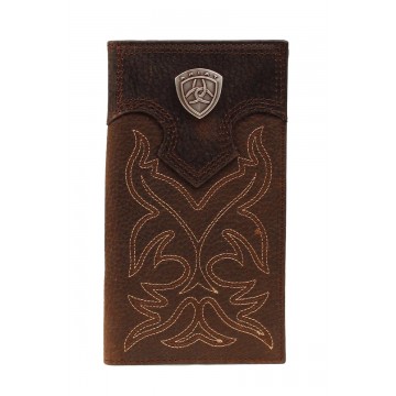 Ariat Rodeo Boot-stitch Shield Wallet