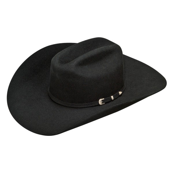 Ariat Men's Black Wool Hat