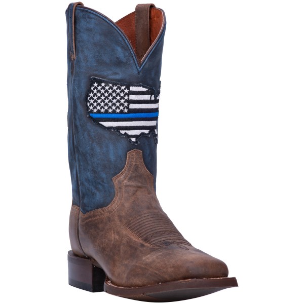 Men's Dan Post Thin Blue Line Leather Boot - Image 3