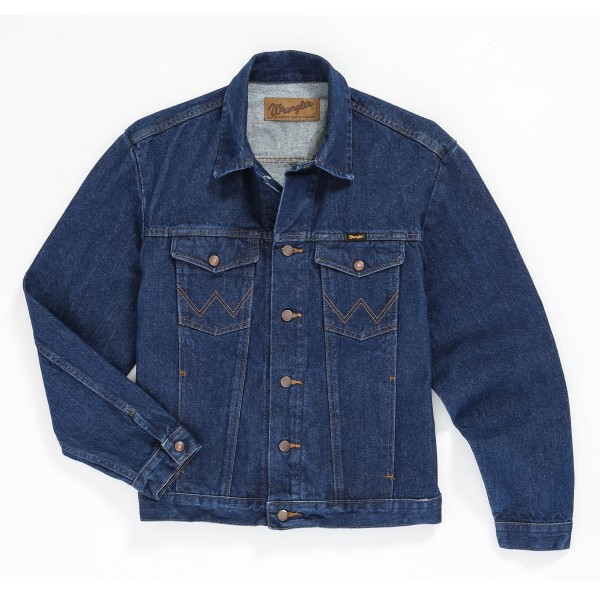 Wrangler Cowboy Cut Unlined Denim Jacket