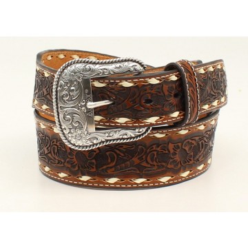 Ariat Floral Embossed Belt