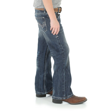 Boy's Wrangler 20X Vintage Boot Cut Slim Fit Jean