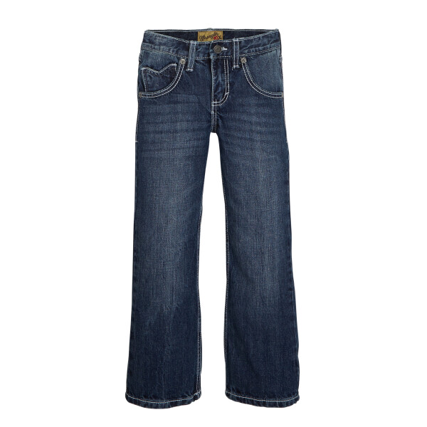 Boy's Wrangler 20X Vintage Boot Cut Slim Fit Jean - Image 2