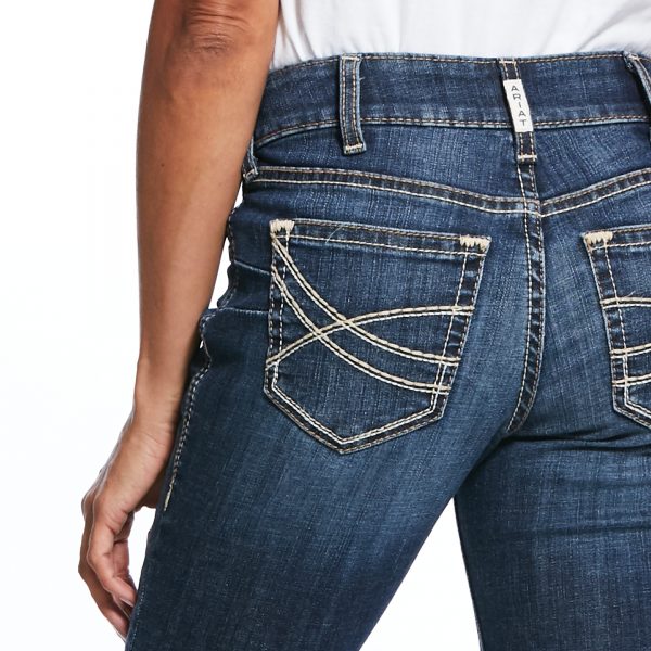 Ariat R.E.A.L. Perfect Rise Stretch Linda Boot Cut Jean - Image 3