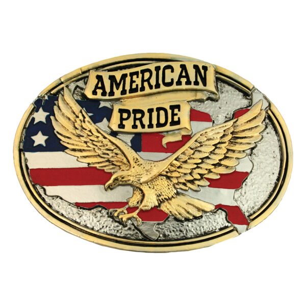 Montana Silversmith American Pride Attitude Belt Buckle