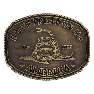 Montana Silversmith American Gadsden Don't Tread on Me Heritage Attitude Buckle