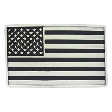 Montana Silversmith Antiqued American Flag Attitude Buckle