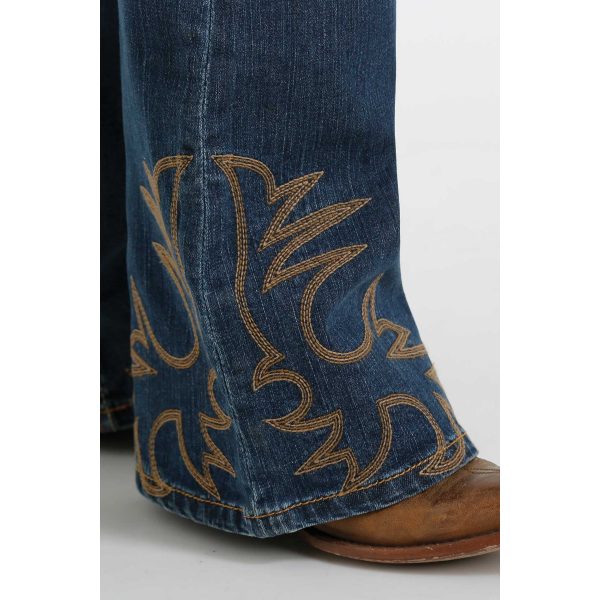 Women's Cinch Flare Jeans - Image 2