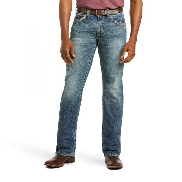 Ariat M5 Slim Gambler Stackable Straight Leg Jean - Image 2