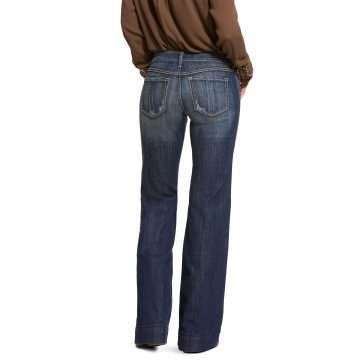 Ariat Trouser Mid Rise Stretch Lucy Wide Leg Jean