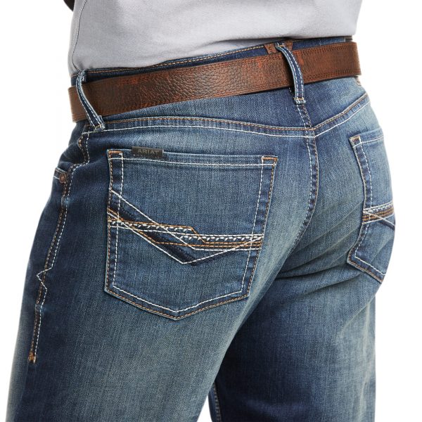 Ariat M5 Straight TekStretch Tyler Stackable Straight Leg Jean - Image 2