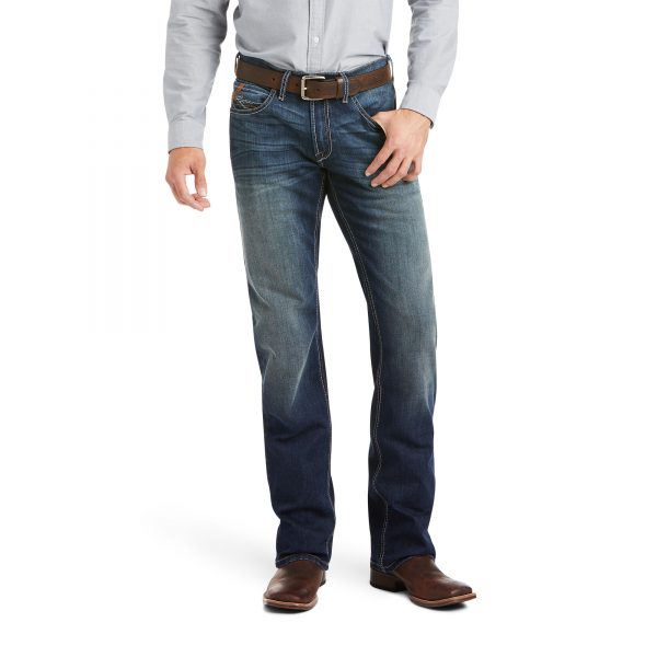 Ariat M5 Straight TekStretch Tyler Stackable Straight Leg Jean - Image 3