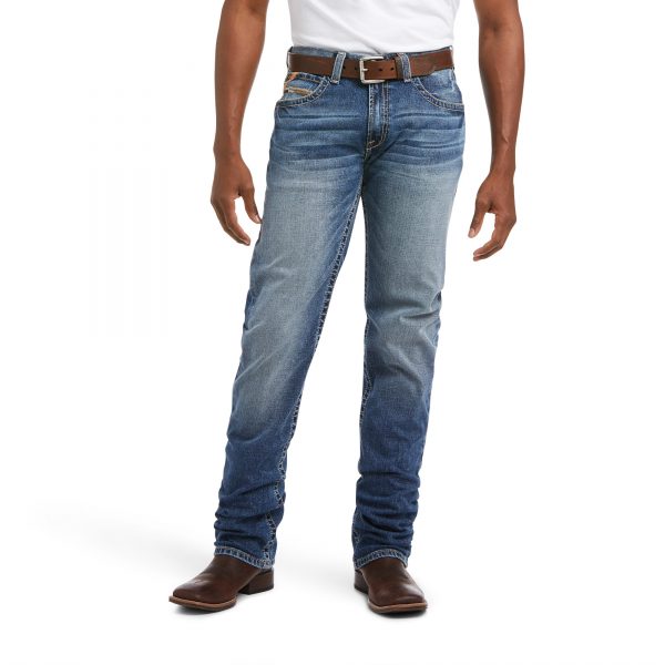 Ariat M4 Low Rise Stretch Longspur Stackable Straight Leg Jean - Image 2