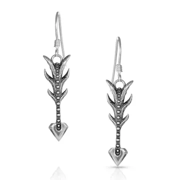 Montana Silversmiths Kristy Titus Nature's Dart Arrow Earrings