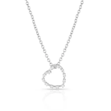 Montana Silversmiths Hanging On Heartstring Necklace