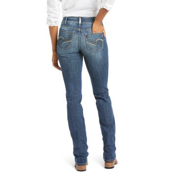 Ariat R.E.A.L. Perfect Rise Amethyst Stackable Straight Leg Jean