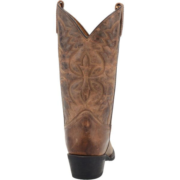 Laredo Men's Tan Distressed R Toe - Image 2