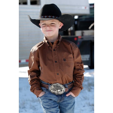 Boys Cinch L/S Shirt