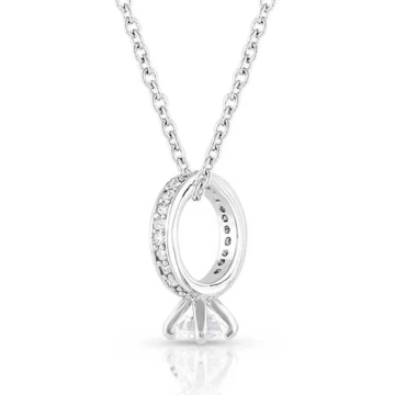Montana Silversmiths Together Wherever Engagement Ring Necklace