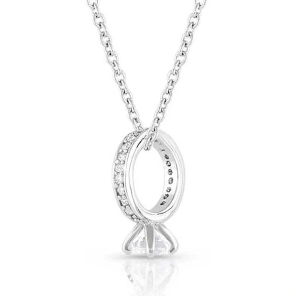 Montana Silversmiths Together Wherever Engagement Ring Necklace