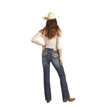 Ladies Panhandle Mid Rise Jean