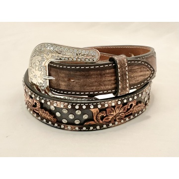 Angel Ranch Girl's Croco Western Belt