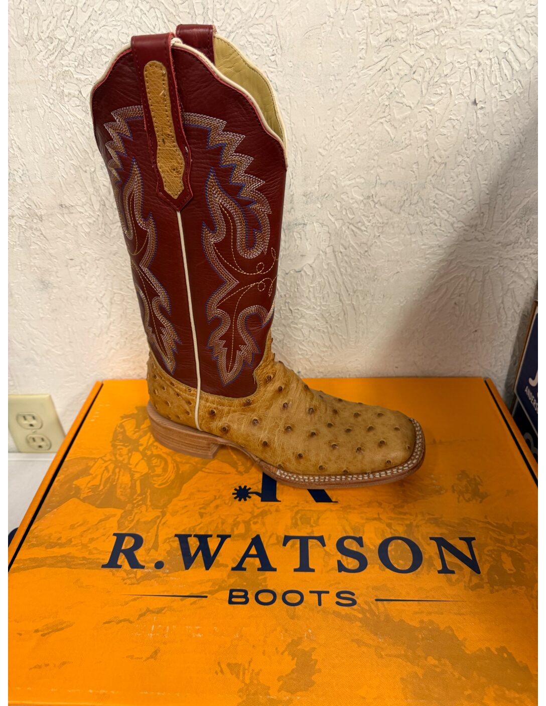 R. Watson Saddle Bruciato Full Quill