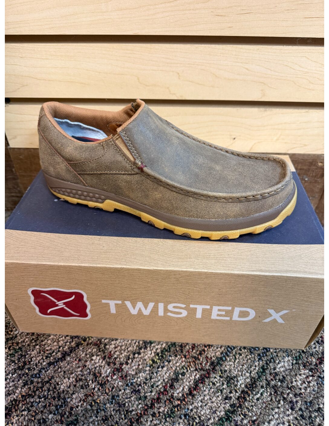 Twisted X Slip-On Driving Moc Bomber