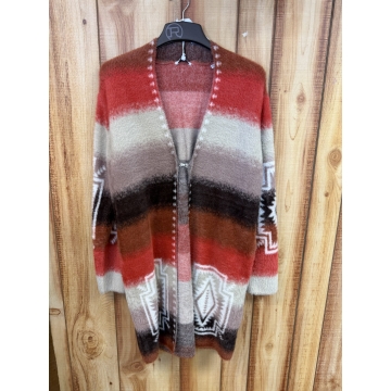 Venario "Olivia" Multi Cardigan