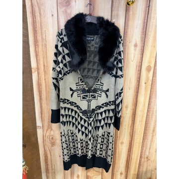 Lindsey Thornburg Los Ojos Shearling cloak